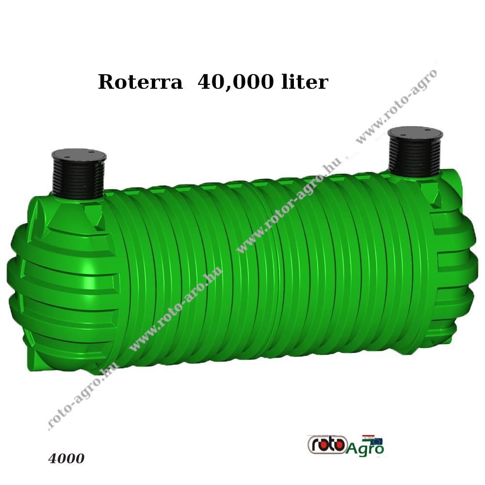 4000  RoTERRA 40,000 literes víztartály földalatti fedéllel