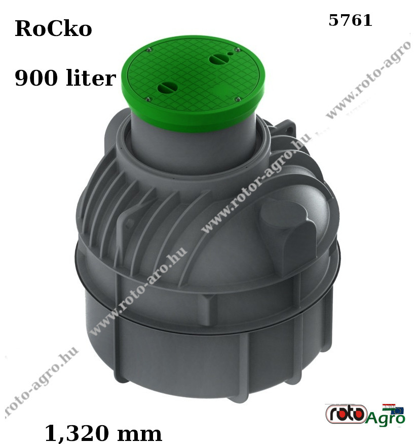 5761 Rocko víztartály  900 literes 1320mm