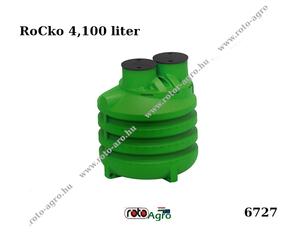 6727 RoCko víztartály 4100 literes 1,800 mm