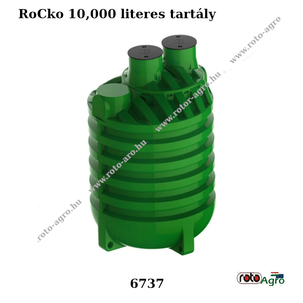 6737 RoCko víztartály 10,000 literes 2,300mm