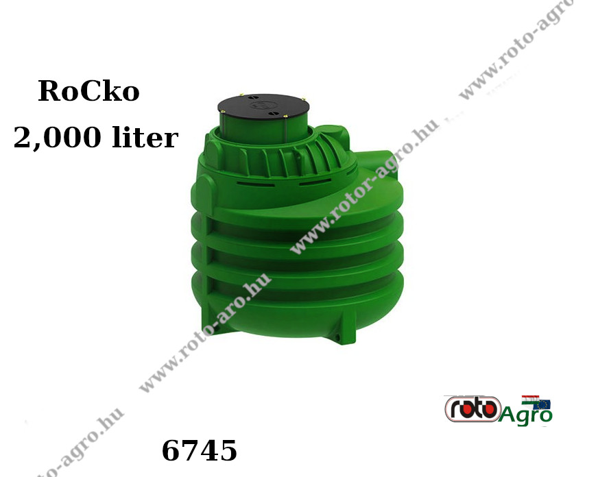6745 RoCko víztartály 2000 literes 1,500 mm 